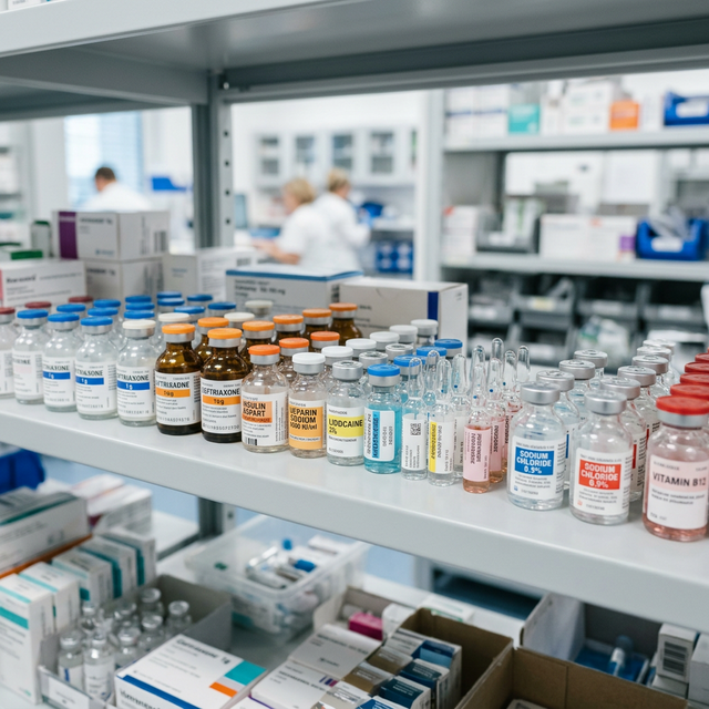 Insumos médicos y farmacéuticos